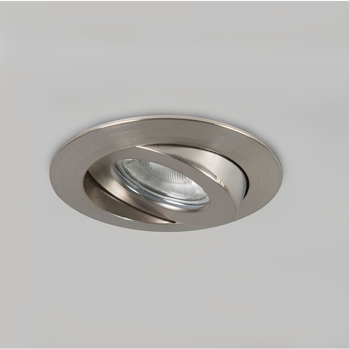 Set di 3 faretti da incasso in acciaio con LED IP44 - Relax LED