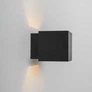 2'li-Set-Tasarım-Duvar-Lambası-Siyah/Altın-LED-Dahil---Caja