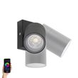 Slimme-buiten-wandlamp-zwart-IP44-incl.-WiFi-GU10---Solo