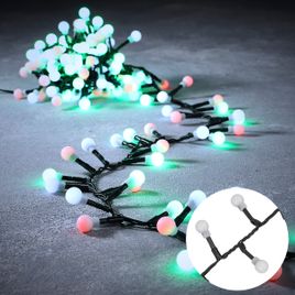 Božične lučke zelene s 1000 LED diodami večbarvne 23m IP44 - Comet