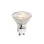 GU10-50mm-LED-sijalica-sa-3-nivoa-zatamnjivanja-u-Kelvinu,-providna-4.5W-380-lm-2000-2700K