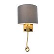 Art-Deco-sienas-lampa-zelta-krāsā-ar-USB-un-pelēku-abažūru---Brescia
