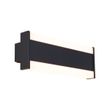 Moderne-vegglampe-svart-30-cm-inkl.-LED-CCT-IP54---Vanya