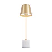 Lámpara-de-mesa-moderna-dorada-de-37-cm-con-LED,-regulable,-IP54-y-recargable---Topi