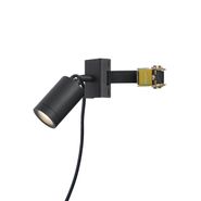 Outdoor-Spotlight-Black-for-Tree-GU10-50mm-Rotatable-and-Tiltable-IP65---Solo