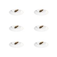Set-od-6-modernih-ugradnih-reflektora-bijeli-GU10-okrugli-bez-okvira---Oneon-Honey