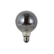 Smart-E27-Dimmbar-LED-Glühbirne-G95-Rauchglas-4.9W-150lm-1800K