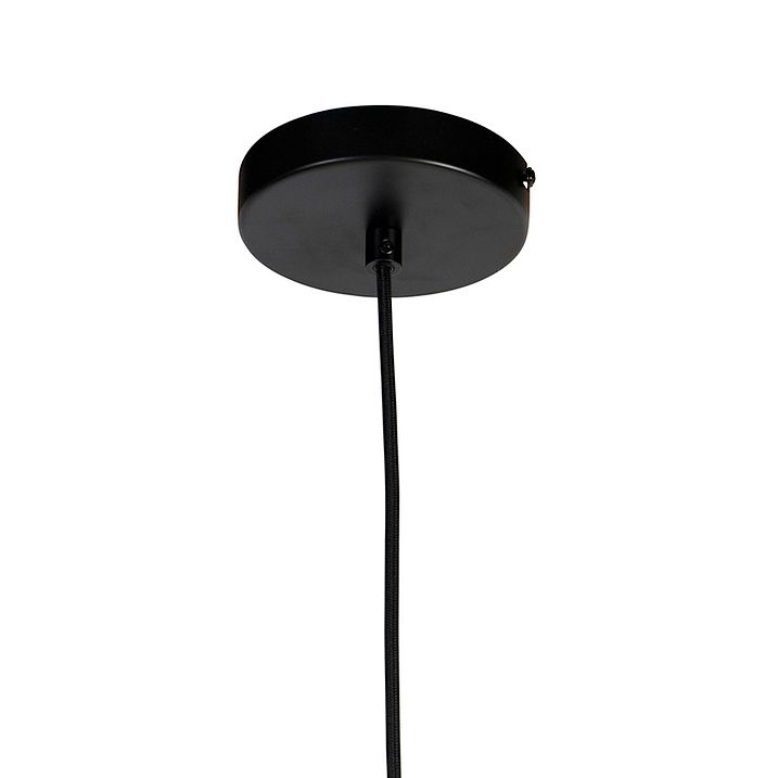Viedā industriālā piekaramā lampa melna, ieskaitot 6 WiFi ST64 - Sydney