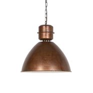 Industriële-hanglamp-roestbruin---Flynn