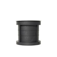 Set-di-6-faretti-da-incasso-a-terra-da-esterno-neri-dimmerabili-IP65-con-LED---Delux-Honey