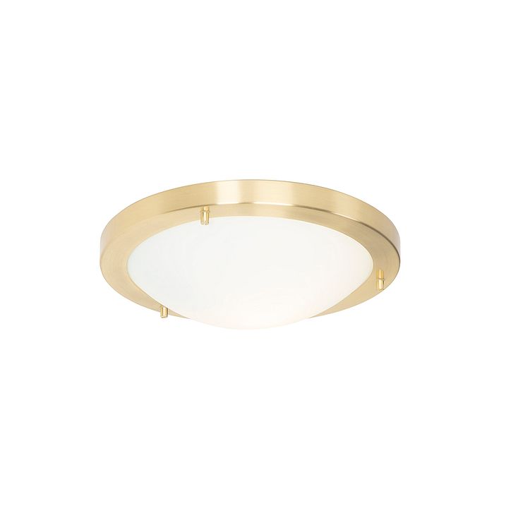 Pametna plafonska lampa zlatna 31 cm IP44 uključujući Wifi A60 - Yuma