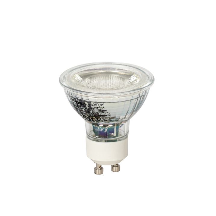 Set mit 5 dimmbaren GU10 LED-Lampen 4W 310lm 3000K
