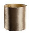 Samtlampenschirm-Bronze-mit-goldener-Innenseite-40/40/40