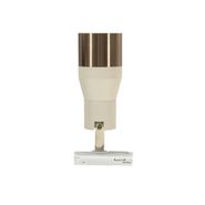 Foco-moderno-beige-con-dorado-para-sistema-de-riel-monofásico-GU10-50mm---Iconic-Kohua