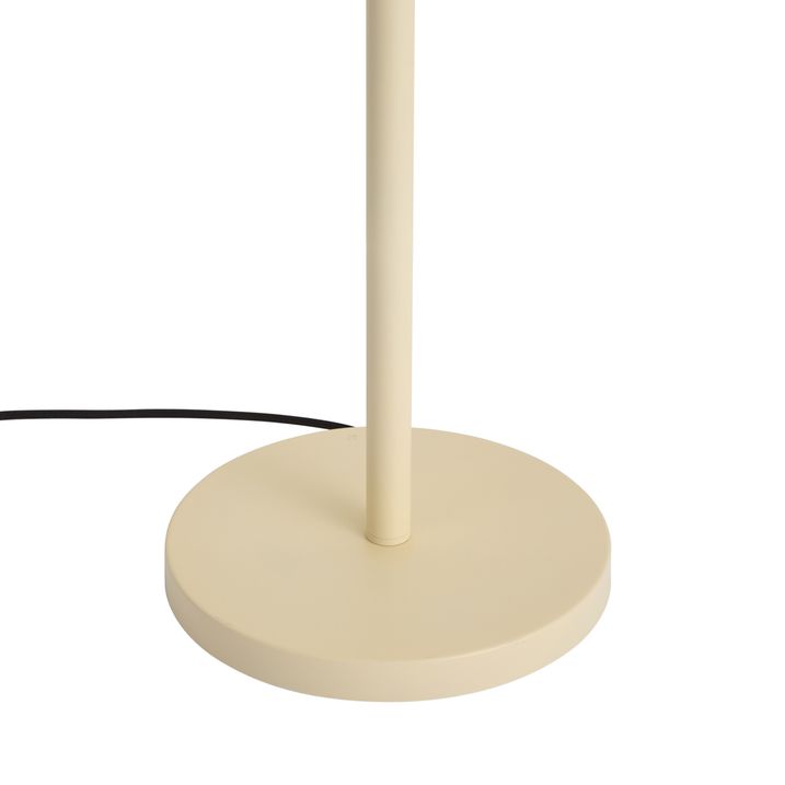 Lampa podłogowa beżowa z abażurem z papierowego sznurka 50/50/30 - Simplo