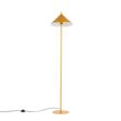 Candeeiro-de-pé-design-amarelo---Triangolo