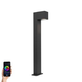 Okos kültéri állólámpa antracit 65 cm IP44 WiFi GU10-zel - Baleno