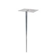Stående-utendørslampe-sort-40-cm-med-jordspyd-og-kabelgjennomføring---Charlois