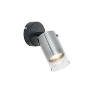 Foco-de-teto-moderno-cor-de-bronze-com-vidro-ajustável---Drain