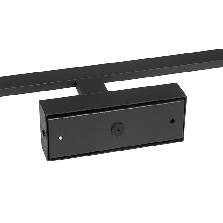 Moderna zidna lampa crna 41,5 cm uključujući LED IP44 - Jerre