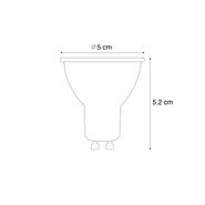 Set-od-5-GU10-50-Zatamnjivih-LED-žarulja-3.9W-450-lm-3000K-Longlife