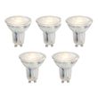 Komplet-5-GU10-50-zatemnitvenih-LED-žarnic-3,9-W-450-lm-3000-K-Longlife