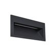 Moderne-Inbouw-Wandlamp-Zwart-16cm-incl.-LED-IP65---Mert