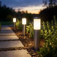 Moderni-ulkovalaisin-pylväs-teräs-45-cm-IP44---Rox