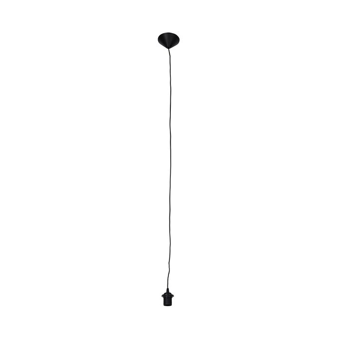 Siyah sarkıt lamba 80 cm - Stenley