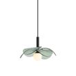 Design-hanglamp-zwart-met-groen-glas---Kemner