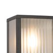 Zidna-lampa-za-spoljašnju-upotrebu-crna-sa-rebrastim-staklom-IP44---Charlois