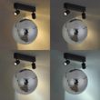 Lámpara-colgante-retro-bola-de-discoteca-con-LED-2-luces-y-mando-a-distancia---Discoball
