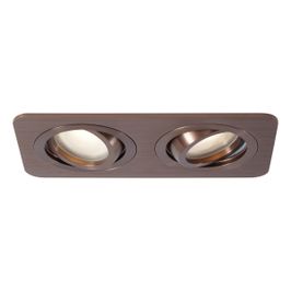 Kulaté-zapuštěné-bodové-svítidlo-tmavě-bronzové-GU10-50mm-otočné-a-naklápěcí-IP44-2-světla---Alberto