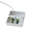 Strømforsyning-med-firkantet-monteringsplate-for-1-fase-skinne-hvit---Slimline