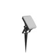 Inteligentné-bodové-svetlo-čierne-12,8-cm-vrátane-LED-IP65-so-zemným-hrotom---Ruud