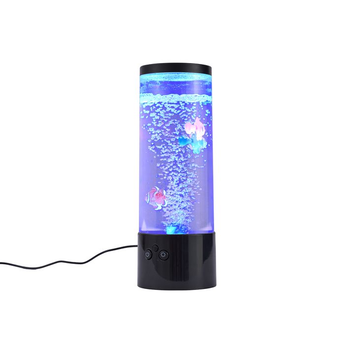 Tub cu bule negru 30cm incl. LED RGB - Sealife