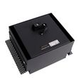 Ensemble-de-6-spots-encastrables-noirs-GU10-AR111-sans-bordure---Oneon