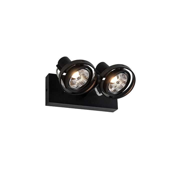 Moderno reflektorsko svjetlo crno 2-svjetla - Master 70