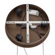 Moderne-Pendelleuchte-Dunkelbronze-inkl.-LED-3-Stufen-dimmbar-3-flammig-Easylift---Zeis