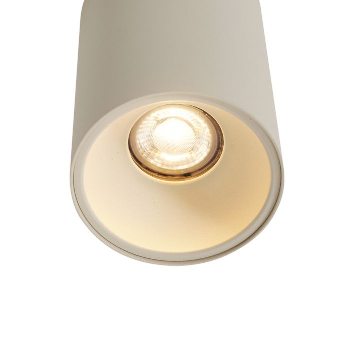 Moderne inbouwspot beige GU10 50mm rond - Deep
