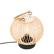 Lampe-de-table-d'extérieur-en-rotin-rustique---Calamus