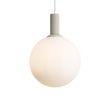 Skandinavska-viseća-lampa-bež-sa-opalnim-staklom---Polly