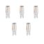 Conjunto-de-5-lâmpadas-LED-reguláveis-G9-1,2W-100lm-2700K