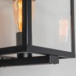 Průmyslová-venkovní-nástěnná-lampa-čtvercová-černá-IP23---Rotterdam