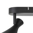 Foco-de-techo-moderno-negro-2-luces-ajustable---Triangle