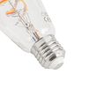 Set-mit-5-Smart-E27-Dimmbare-LED-Glühbirnen-ST64-Klar-RGBW-4W-250lm-2700K