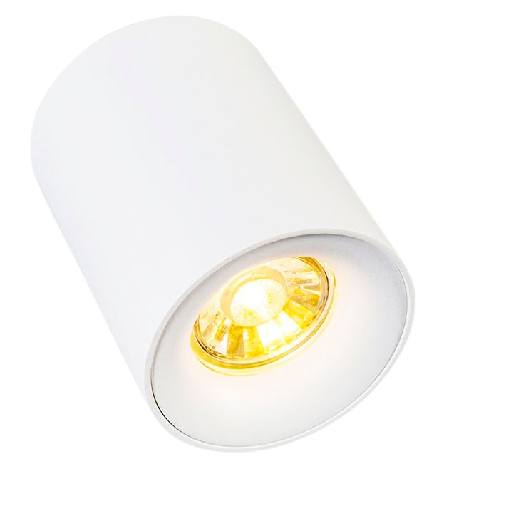 Set od 4 moderna reflektora za površinsku montažu bijela GU10 50mm - Ronda