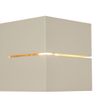 Moderne-wandlamp-beige-G9-vierkant---Transfer
