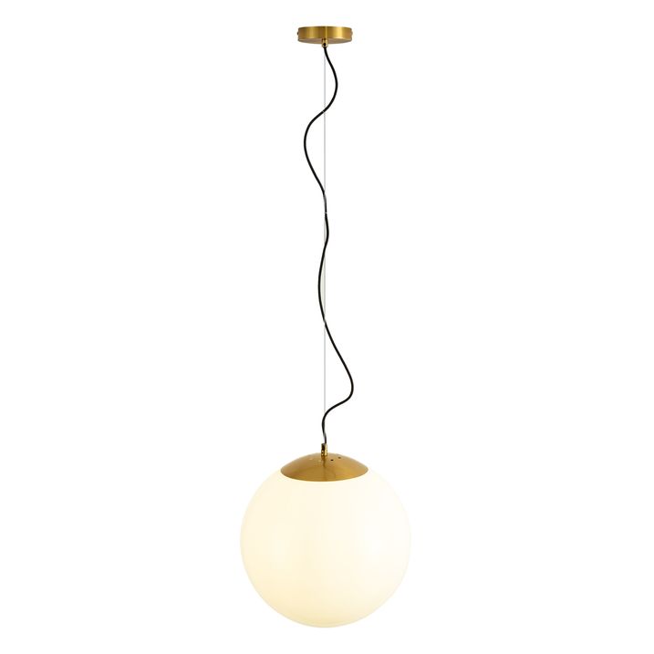 İskandinav Askı Lambası Opal Cam 40 cm - Ball 40