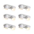 Set-van-6-inbouwspots-wit-GU10-50mm-2-lichts---Installa